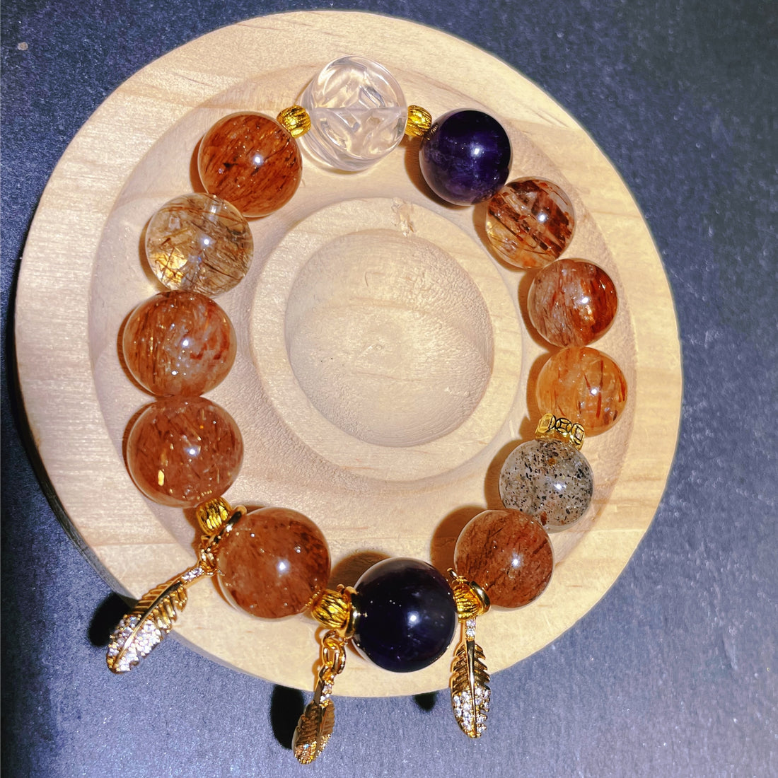 【Earth】“Abundance” Super Seven Bracelet