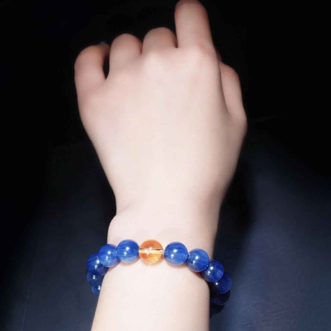 【Water】“Autumn Moon over Calm Lake” Energy Bracelet